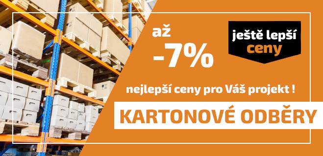Lepší ceny na kartonové odběry